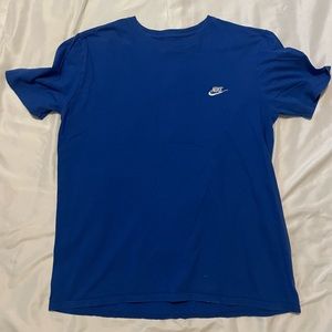 Blue Nike t-shirt